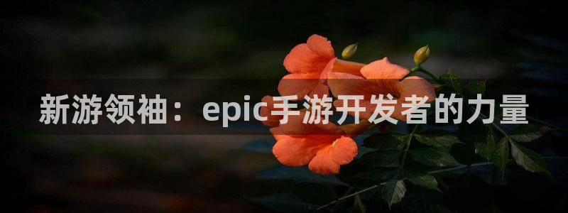 28大神在线预测：新游领袖：epic手游开发者的力量